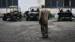 Warga Ukraina Sulap Mobil Offroad Jadi Kendaraan Perang, Nih Wujudnya