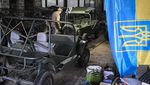 Warga Ukraina Sulap Mobil Offroad Jadi Kendaraan Perang, Nih Wujudnya
