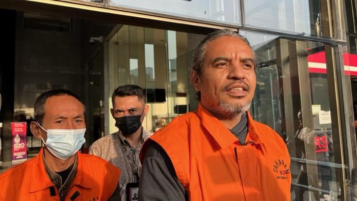 Yosep Parera, tersangka kasus suap Hakim Agung Sudrajad Dimyati.