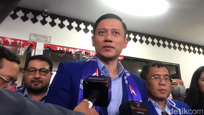 AHY (Dwi Rahmawati/detikcom).