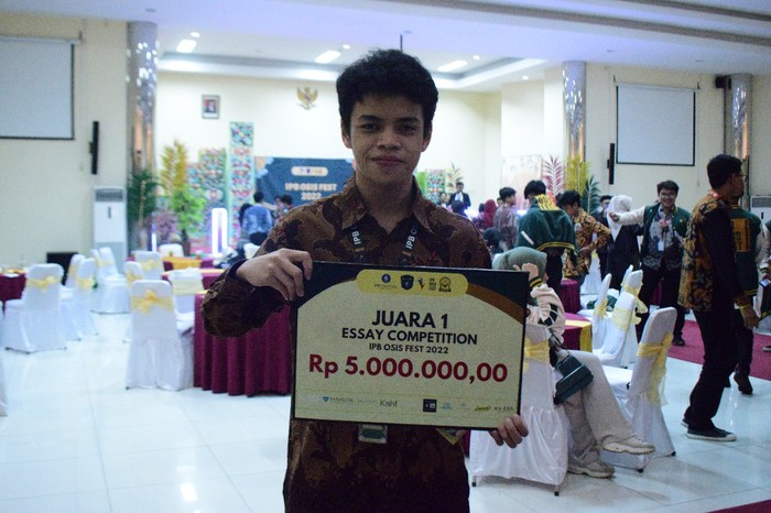 Cerita Ketua OSIS SMA di Bogor Dapat Golden Ticket Masuk IPB University