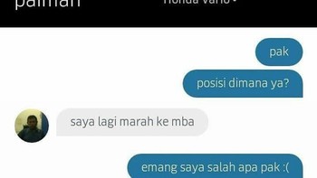 Sebaiknya dibicarakan baik-baik dulu pak. Foto: (Twitter).