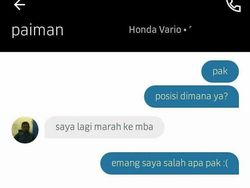 Kumpulan Chat Lucu Ojol dengan Penumpang, Pecah Banget!