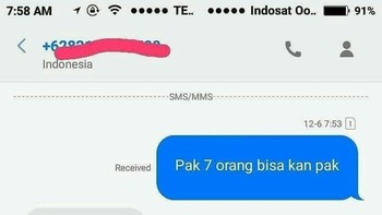 Gak sekalian bawa satu kampung. Foto: (Twitter).