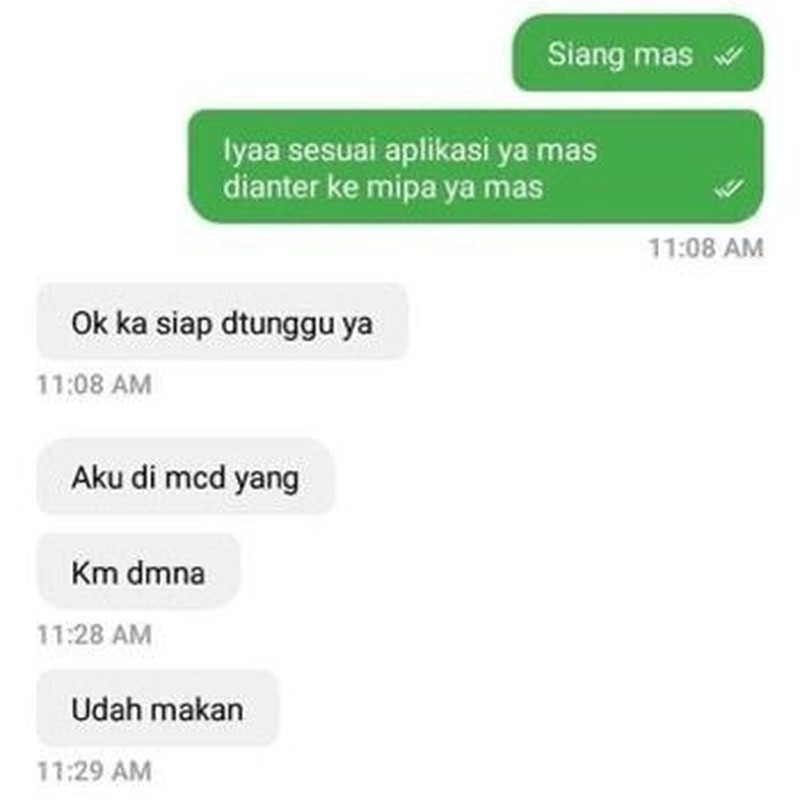 Kumpulan Chat Lucu Ojol dengan Penumpang, Yakin Bisa Tahan Ketawa?