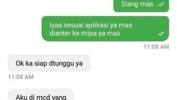 Kok kamu jadi perhatian sih. Foto: (Twitter).