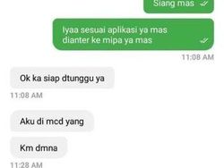 Kumpulan Chat Lucu Ojol dengan Penumpang, Pecah Banget!