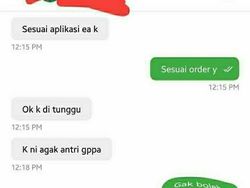 Kumpulan Chat Lucu Ojol dengan Penumpang, Pecah Banget!