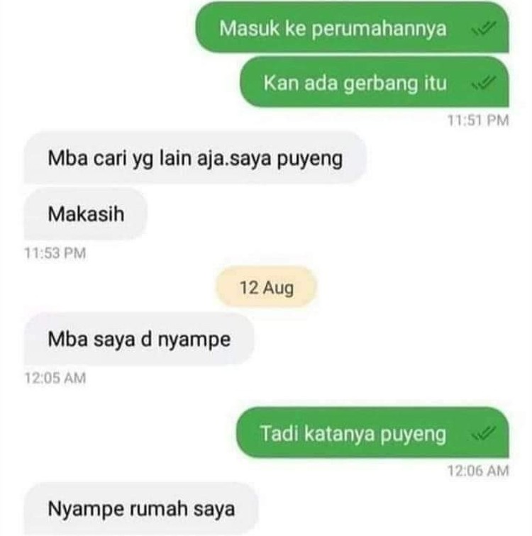 Chat Lucu Ojol dengan Penumpang Kumpulan Chat Lucu Ojol dengan Penumpang, Yakin Bisa Tahan Ketawa?