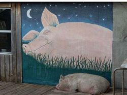 Pas Banget, Foto Orang dan Binatang Mirip Lukisan Atau Gambar