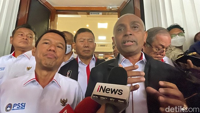 Ketua Komite Wasit PSSI Ahmad Riyadh (Silvia Ng/detikcom)