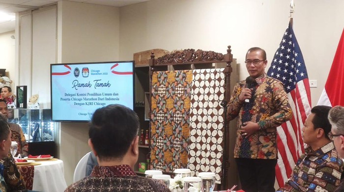 Ketua KPU RI di NIU