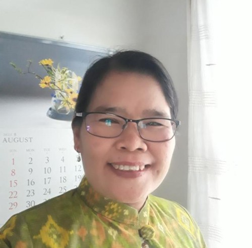 Ketua Yayasan Istri Suami Anak (Isana) Dewata yang merupakan salah satu korban tragedi bom Bali Thiolina F Marpaung