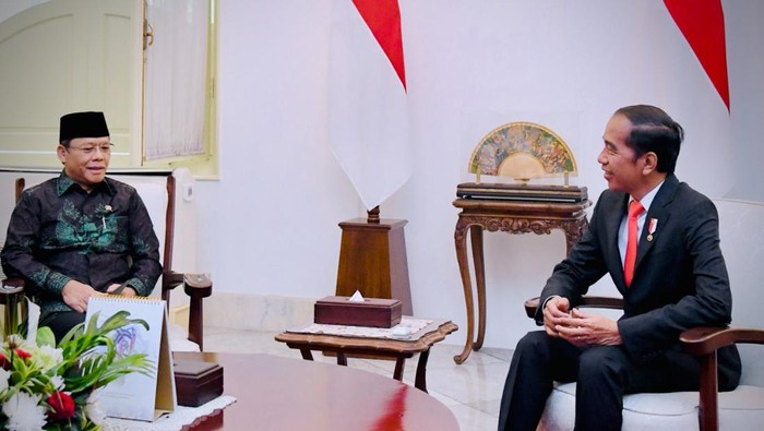 Mardiono bertemu Presiden Joko Widodo Mardiono bertemu Presiden Joko Widodo