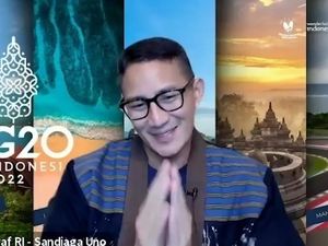Sandiaga Kagum 90 Km Jalanan Steril saat Ironman 70.3 Lombok