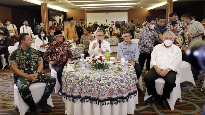 Sail Tidore 2022 resmi diluncurkan hari ini bertempat di Kementerian Perdagangan, Jakarta, Selasa (11/10/2022).