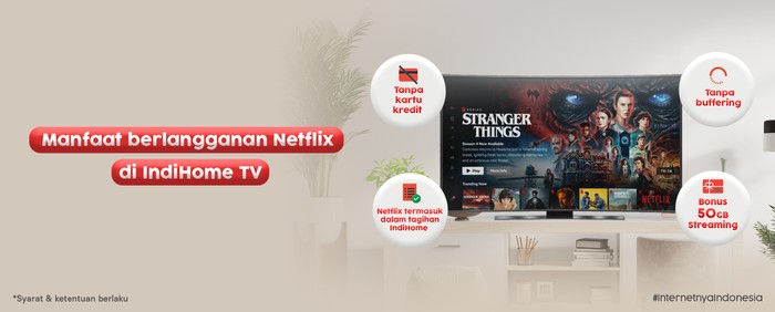 Paket Bundling IndiHome-Netflix