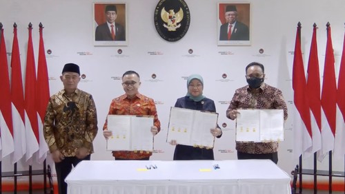 Penandatanganan SKB 3 Menteri Libur Nasional dan Cuti bersama 2023