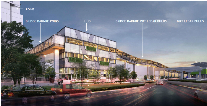 Plaza Transit Simpang Temu Lebak Bulus Plaza Transit Simpang Temu Lebak Bulus
