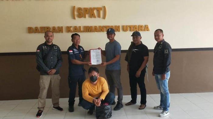 Polisi menangkap napi narkoba usai kabur dari lapas Nunukan, Kaltara.