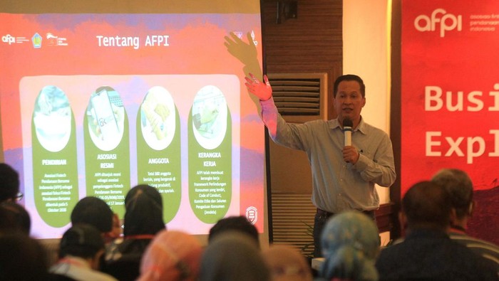 Lebih dari 50 pelaku UMKM di Yogyakarta mengikuti Business Matching & Exploration Session yang digelar AFPI di The Rich Jogja Hotel, Yogyakarta.