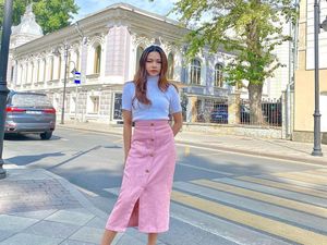 Potret Rara LIDA yang Sukses Guncang Moskow