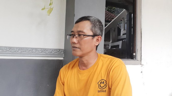 Rifai Idris (48), paman Novita WNI Semarang yang tewas ditembak di Texas. Dipotret Selasa (11/10/2022).