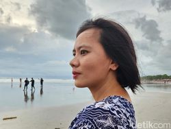 Hasil Foto Galaxy Z Fold 4 Kala Senja di Seminyak