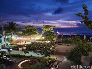 Hasil Foto Galaxy Z Fold 4 Kala Senja di Seminyak