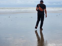 Hasil Foto Galaxy Z Fold 4 Kala Senja di Seminyak