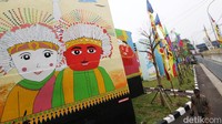 Kawasan ini juga dilengkapi dengan taman kecil.