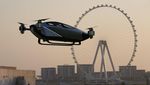 Wuzz... Taksi Terbang Buatan China Melayang di Langit Dubai