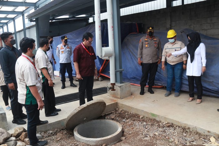Bupati Mojokerto Cek Sumur Resapan