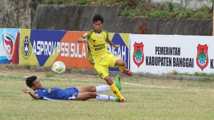 Celebest FC melawan Persipar Parigi di Liga 3 zona Sulteng