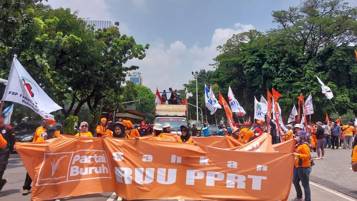 Demo Buruh 12 Oktober 2022