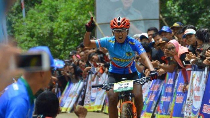 Kusmawati, pesepeda putri asal Pangandaran