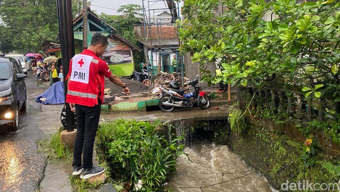 Lokasi hanyutnya bocah Sukabumi terbawa arus air.