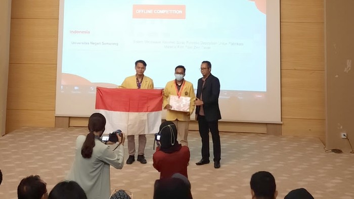 Mahasiswa Unnes raih penghargaan di ajang World Invention Competition and Exhibition 2022