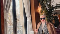 Momen kuliner lainnya terlihat ketika Marissya jalan-jalan ke luar negeri lain. Ia kerap mengunjungi restoran populer untuk menikmati hidangan lezat. Foto: Instagram marissyaichareal