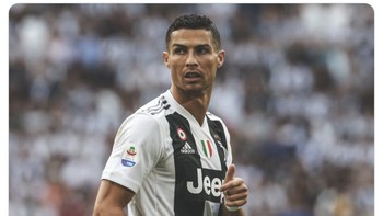 Sungguh hebat Ronaldo dulu mampu mencetak banyak gol buat Juve. Foto: Twitter