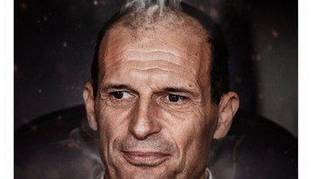 Juventus sedang payah, tiga kali kalah di Liga Champuons dan berada di posisi 8 Serie A. Foto: Twitter