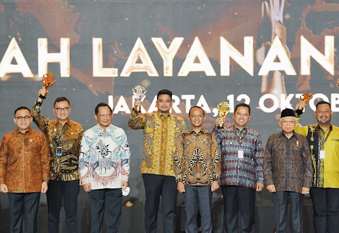 Pemko Medan Raih Runner Up Anugerah Layanan Investas