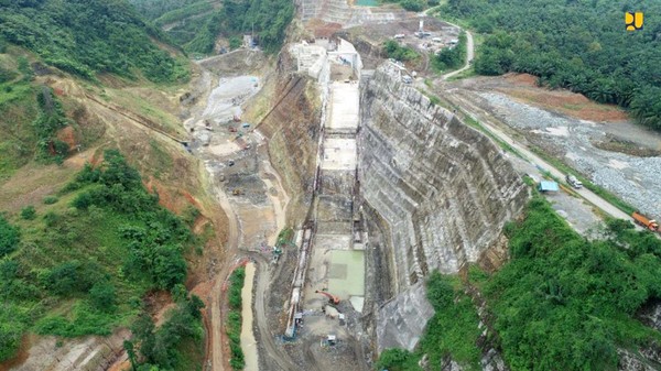 Penampakan Bendungan di Deli Serdang yang Rampung Akhir 2023