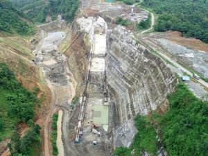 Penampakan Bendungan di Deli Serdang yang Rampung Akhir 2023