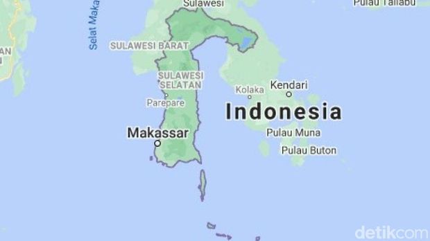 Peta Sulawesi Selatan