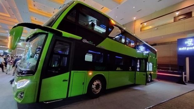 PO Gunung Harta rilis bus baru, pakai bodi Adiputro dan sasis Volvo