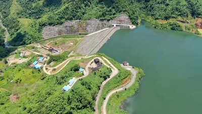 Potret Indahnya Bendungan Tapin yang Bakal Dibangun Tempat Wisata