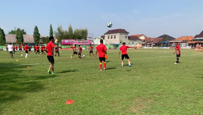 Skuat Perkesit Cianjur saat berlatih beberapa waktu lalu.