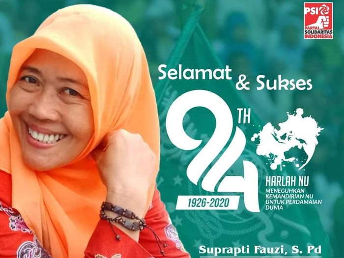 Suprapti Fauzi relawan PSI Malang sosok penjual dawet viral pascatragedi Kanjuruhan