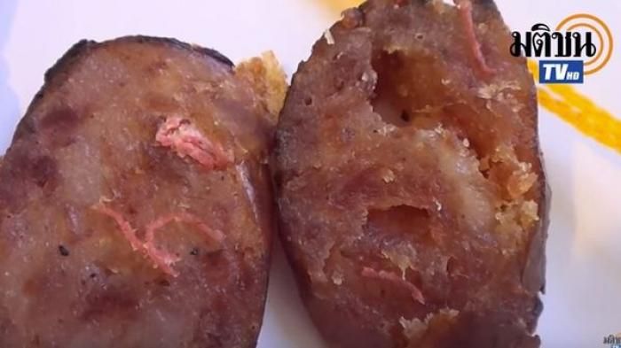 Temuan plester luka di makanan